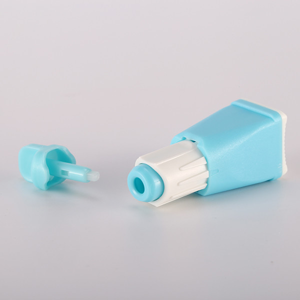 lanceta de sangue de aço inoxidável das lancetas 23G da segurança do uso de 1.3mm 1.8mm 2.3mm única