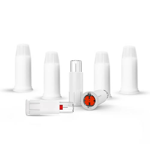 o fluxo alto Rate Safety Needles For Insulin do duo de 30G 31G encerra o revestimento do silicone