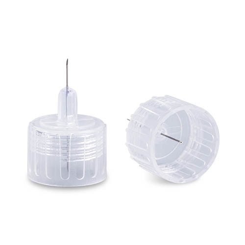 33G 4mm uma insulina estéril Pen Needle With Silicone Oil do diabético do uso do tempo revestiu